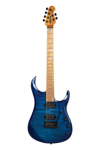 Music Man JP15 John Petrucci Signature Electric Guitar in Ultramarine Flame - Image 3