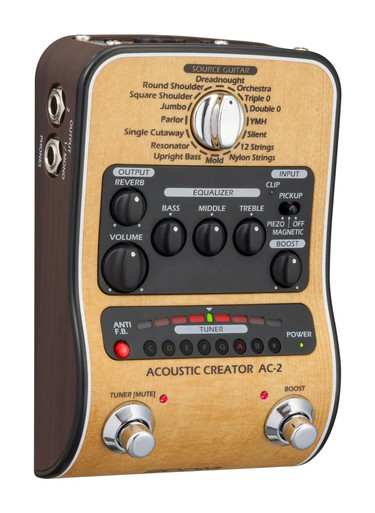 Zoom AC-2 Acoustic Guitar FX Pedal - Image 3