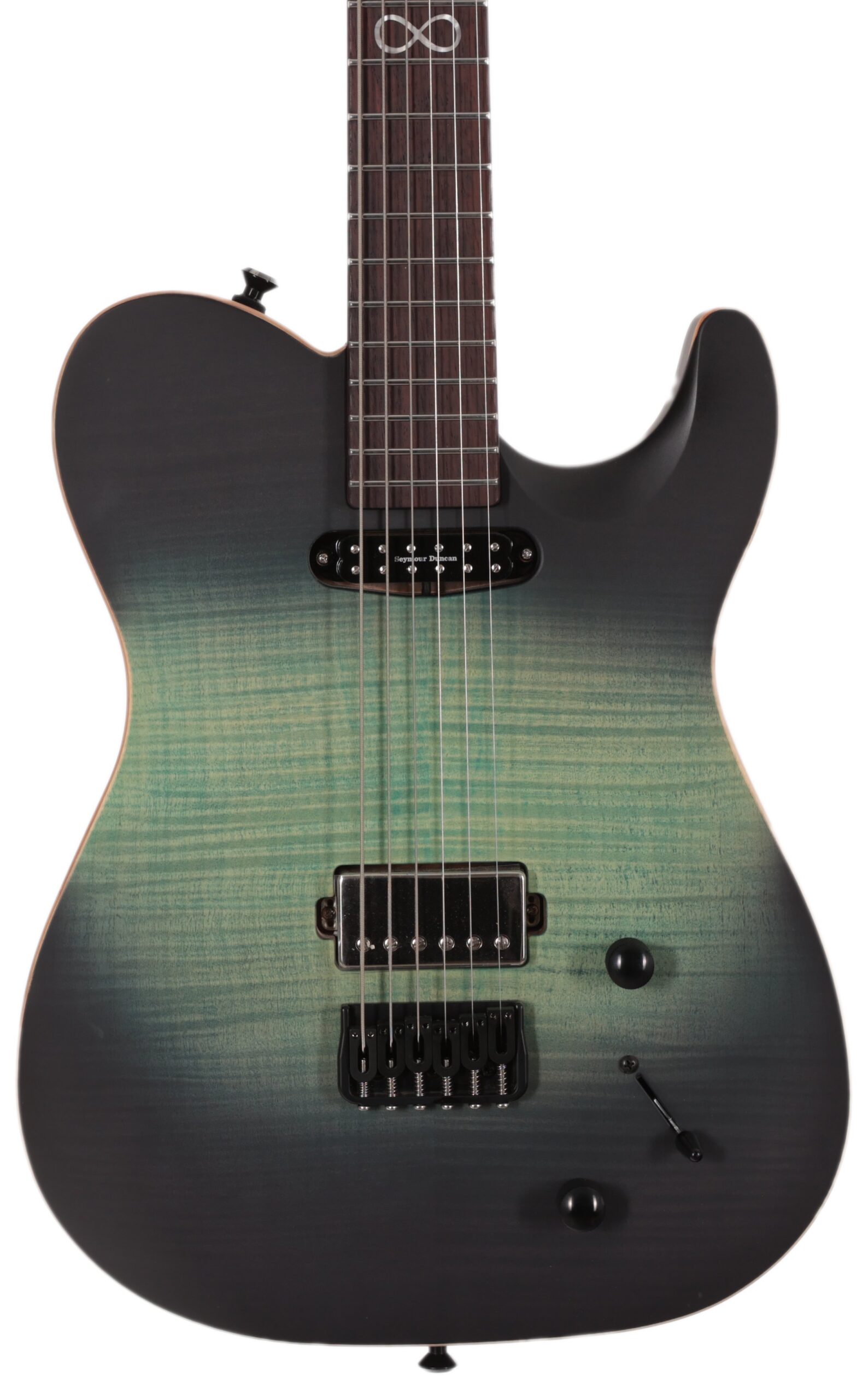 Chapman Law Maker Legacy Baritone Electric Guitar in Ocean Moss Blue Rosewood Neck (19434) - Image 1