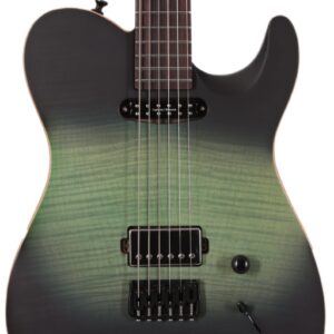 Chapman Law Maker Legacy Baritone Electric Guitar in Ocean Moss Blue Rosewood Neck (19435)