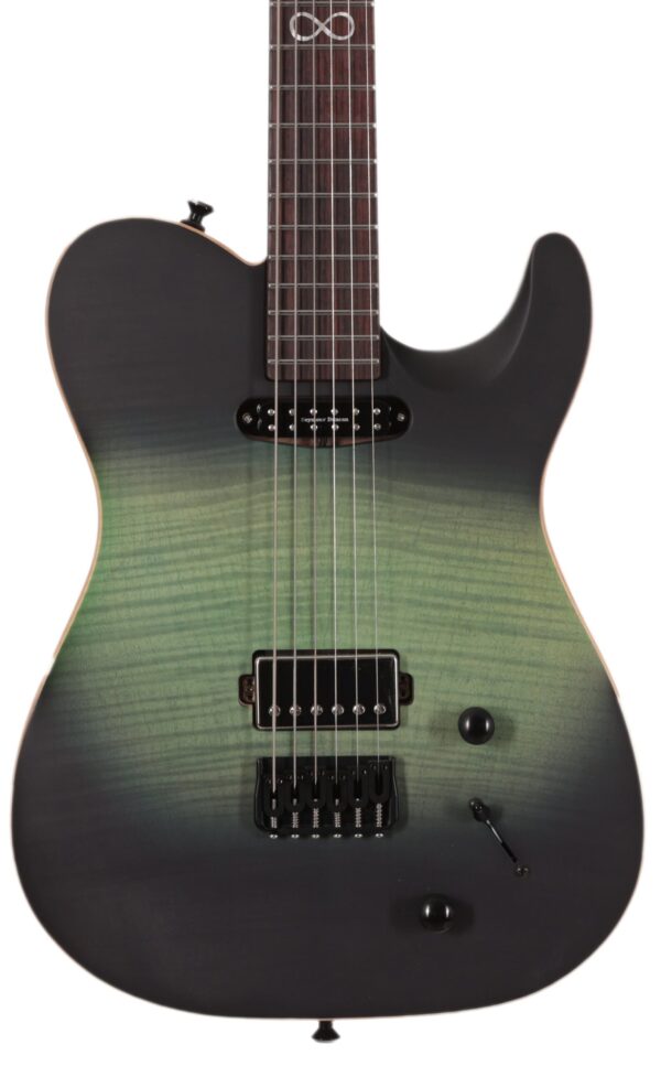 Chapman Law Maker Legacy Baritone Electric Guitar in Ocean Moss Blue Rosewood Neck (19435)