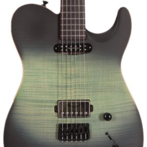 Chapman Law Maker Legacy Baritone Electric Guitar in Ocean Moss Blue Rosewood Neck (19436)