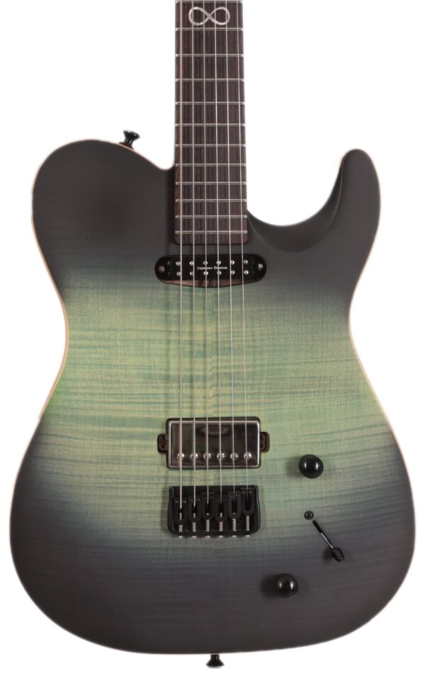 Chapman Law Maker Legacy Baritone Electric Guitar in Ocean Moss Blue Rosewood Neck (19436)