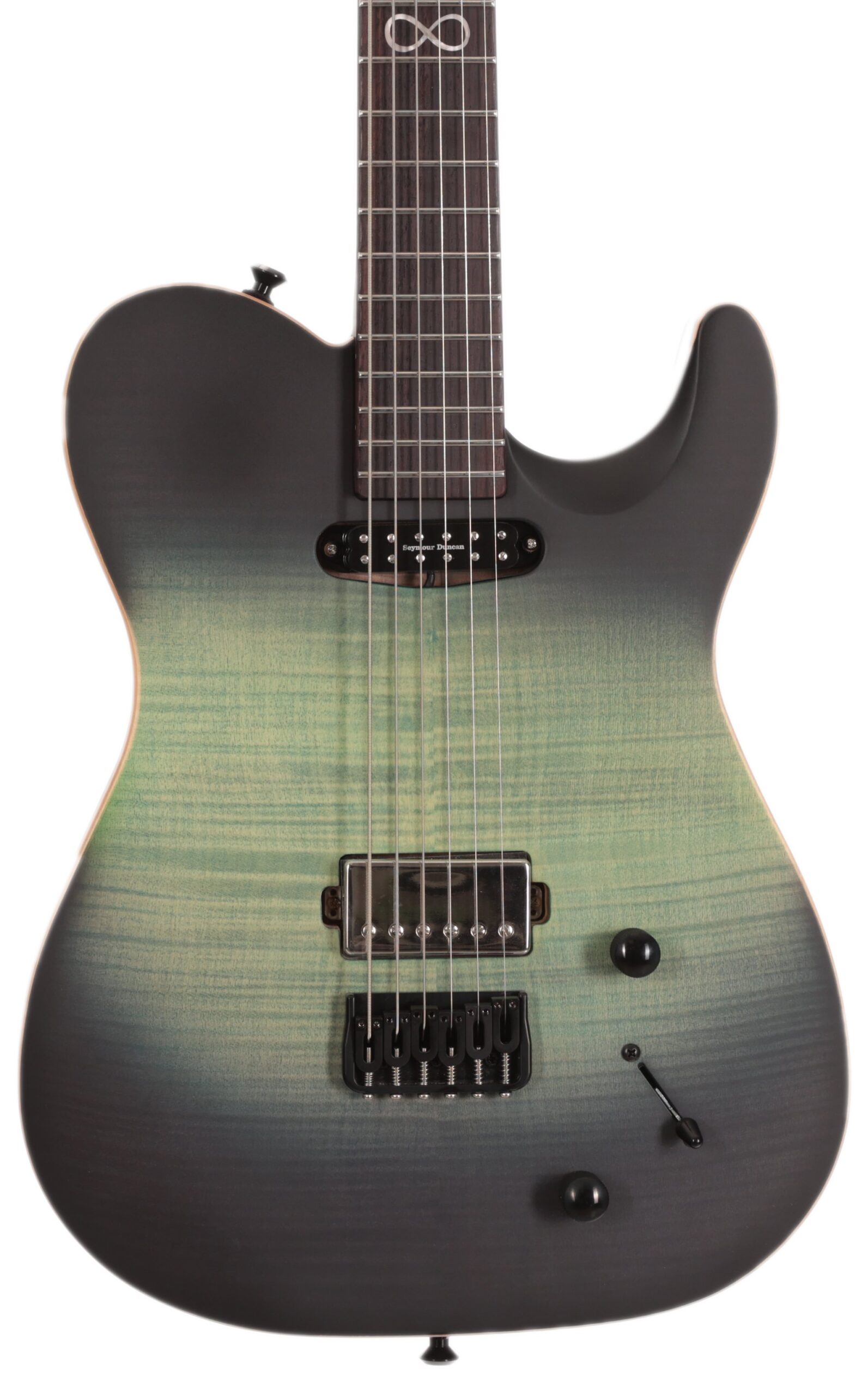 Chapman Law Maker Legacy Baritone Electric Guitar in Ocean Moss Blue Rosewood Neck (19436) - Image 1