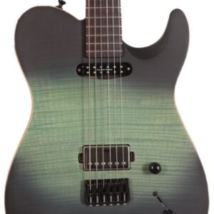 Chapman Law Maker Legacy Baritone Electric Guitar in Ocean Moss Blue Rosewood Neck (19437)