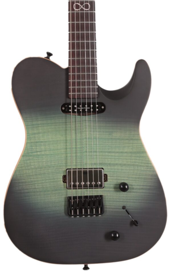 Chapman Law Maker Legacy Baritone Electric Guitar in Ocean Moss Blue Rosewood Neck (19437)