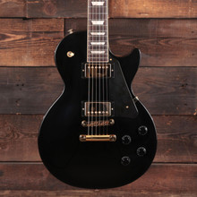 Gibson Les Paul Studio Electric Guitar in Ebony with Gold Hardware - Image 2