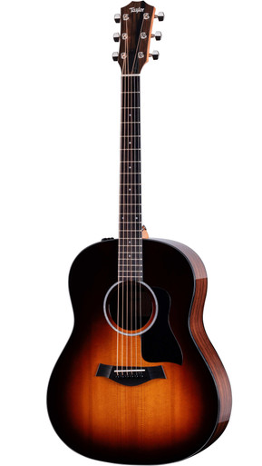 Taylor 217e-SB Plus Electro Acoustic in Sunburst - Image 3