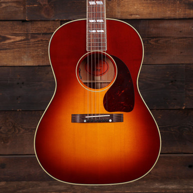 Gibson LG-2 Western Electro Acoustic Guitar in Autumn Burst - Image 3
