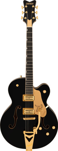 Gretsch Synchromatic Falcon Hollow Body Electric Guitar with Bigsby in Black - Image 3