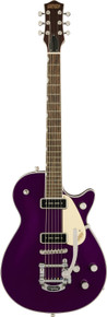 Gretsch G5210T P90 Electromatic Jet Two 90 Electric Guitar in Amethyst with Bigsby - Image 2