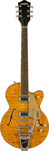 Gretsch G5655T QM Electromatic Center Block Jr. Single Cut Semi-Hollow Electric Guitar in Speyside - Image 3