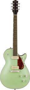 Gretsch G5210 P90 Electromatic Jet Two 90 Single Cut Electric Guitar in Broadway Jade - Image 2