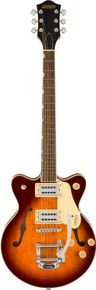 Gretsch G2655T Streamliner Center Block Jr. Hollow-Body Electric Guitar with Bigsby in Forge Glow - Image 2