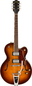 Gretsch G2420T Streamliner Hollow-Body Electric Guitar with Bigsby in Robusto Burst - Image 2