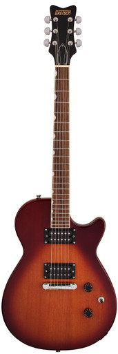 Gretsch Streamliner Jet Club Electric Guitar in Duo-Tone Burst - Image 3