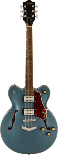 Gretsch G2622 Streamliner Center Block Double-Cut Electric Guitar with V-Stoptail in Gunmetal - Image 3
