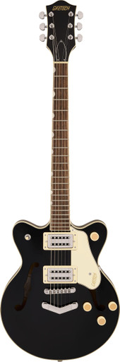 Gretsch G2655 Streamliner Centre Block Jr Double-Cut Electric Guitar with V-Stoptail in Black - Image 3
