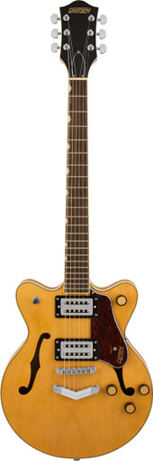 Gretsch G2655 Streamliner Centre Block Jr Double-Cut Electric Guitar with V-Stoptail in Village Amber - Image 3