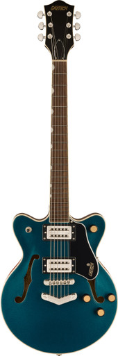Gretsch G2655 Streamliner Center Block Jr. Double-Cut Electric Guitar with V-Stoptail in Midnight Sapphire - Image 3