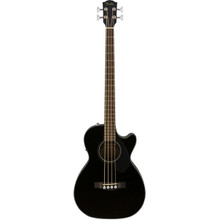 Fender Classic Design CB-60SCE Acoustic Bass Guitar in Black - Image 2