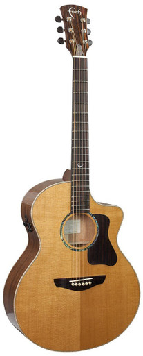 Faith Guitars PJE Legacy Series Mahogany Neptune Electro Acoustic with Cutaway - Image 3