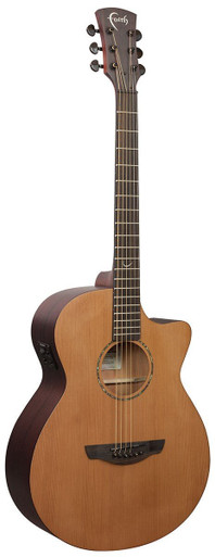 Faith Guitars Naked Series Venus Electro Acoustic in Cedar/Mahogany Satin - Image 3