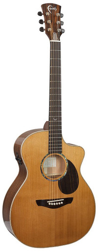 Faith Guitars PJE Legacy Series Earth Cut Mahogany Electro Acoustic with Cutaway - Image 3