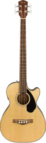 Fender Classic Design CB-60SCE Acoustic Bass Guitar in Natural - Image 2
