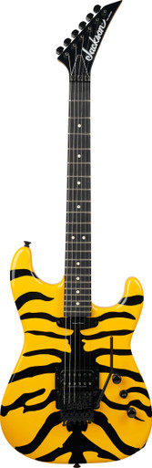 Jackson Pro Origins 1985 Limited Edition San Dimas SD1 HH FR Electric Guitar in Yellow Bengal - Image 3