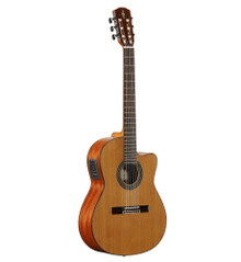 Alvarez Artist AC65HCE Classical Hybrid Electro Acoustic in Natural - Image 2