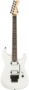 Charvel Jim Root Signature Pro-Mod San Dimas Style 1 HH FR E Electric Guitar in Satin White - Image 2