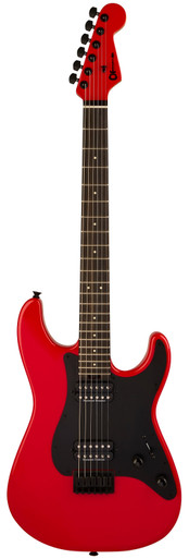 Charvel Pro-Mod Plus So-Cal Style 1 HH HT E Electric Guitar in Ferrari Red - Image 3