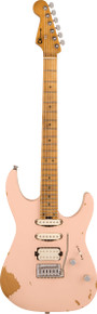 Charvel Pro-Mod Signature Rick Graham Electric Guitar in Worn Shell Pink - Image 2