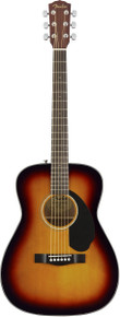 Fender CC60S Concert Sized Acoustic Guitar Sunburst - Image 2