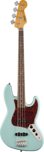 Squier Classic Vibe 60s Jazz Bass Guitar Laurel Fingerboard Daphne Blue - Image 3
