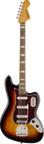 Squier Classic Vibe Bass Guitar VI Laurel Fingerboard 3-Color Sunburst - Image 2