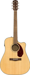 Fender CD-140SCE Dreadnought Electro Acoustic Guitar in Natural - Image 2