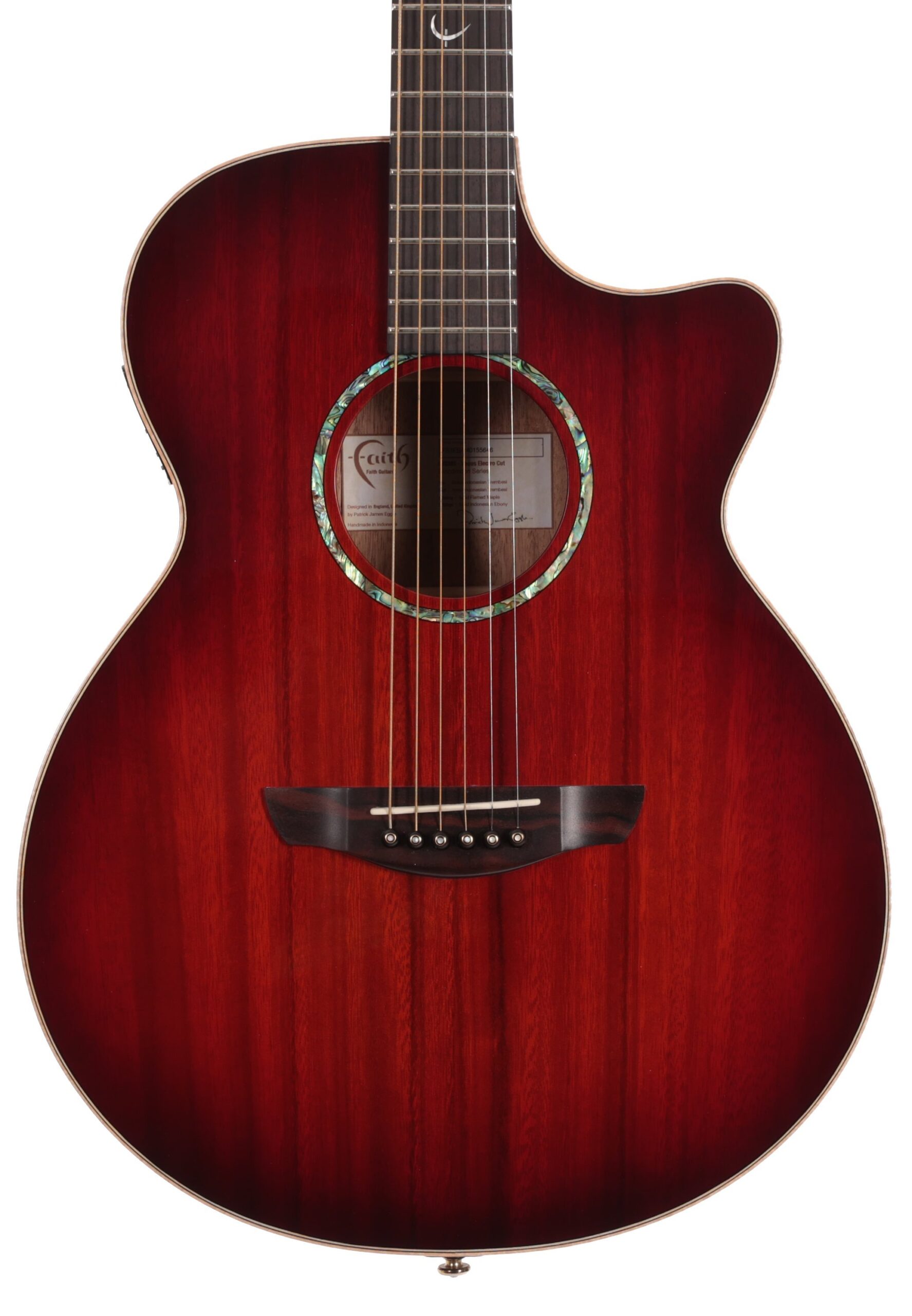 Faith Trembesi Series Venus Blood Moon Electro Acoustic Guitar (33327) - Image 1