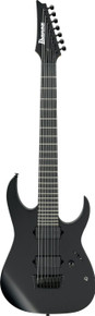 Ibanez RGIXL7-BKF Iron Label Electric Guitar In Black Flat - Image 2