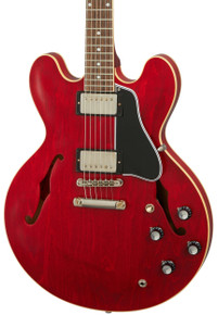 Gibson Custom Shop 1961 ES-335 Reissue VOS Semi Hollow Electric Guitar in 60s Cherry (25353) - Image 3
