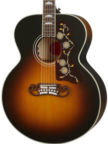 Gibson SJ-200 Original Electro Acoustic Guitar in Vintage Sunburst  (44572) - Image 3