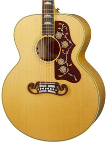 Gibson SJ-200 Original Electro Acoustic Guitar in Antique Natural (57802) - Image 3