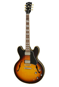 Gibson ES-345 Semi Hollow Electric Guitar in Vintage Burst - Image 2