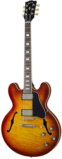 Gibson ES-335 Figured Semi-Hollow Electric Guitar in Iced Tea - Image 3