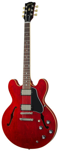 Gibson ES-335 Semi Hollow Electric Guitar in Sixties Cherry - Image 3