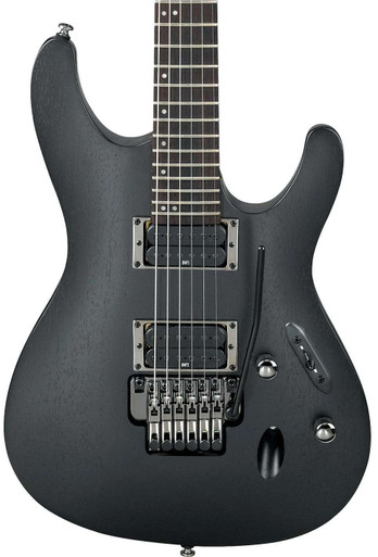Ibanez S520 Electric Guitar in Weathered Black - Image 3