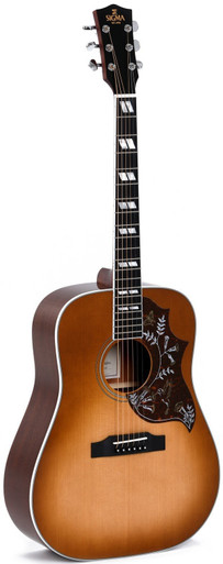 Sigma DM-SG5 Mahogany Dreadnought Electro Acoustic - Image 3