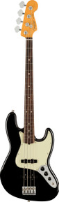 Fender American Professional II Jazz Bass Guitar In Black with Rosewood Fingerboard - Image 2