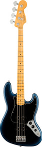 Fender American Professional II Jazz Bass Guitar In Dark Night with Maple Fingerboard - Image 2